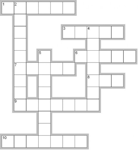 Blank Crossword Puzzle Crossword Template, Crossword Puzzle Maker, English Homework, Printable Crossword Puzzles, Puzzle Maker, Puzzle Template, Quilt Square Patterns, Printable Puzzles, Word Search Puzzles