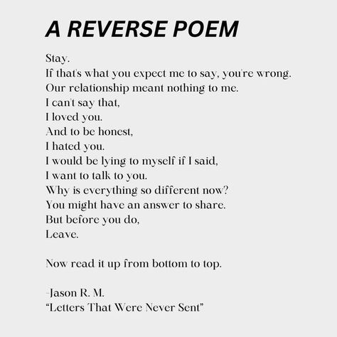 Reverse Poem, Romantic Poetry Quotes, Meaningful Poems, Poetry Prompts, Poetic Quote, Book Prompts, Words That Describe Feelings, Poetic Words, About History