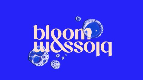 Bloom & Blossom on Behance Tears Design, Lettering Art, Bloom Blossom, Logotype Design, Notes Design, Typography Letters, Typography Inspiration, Letter Art, Work Experience