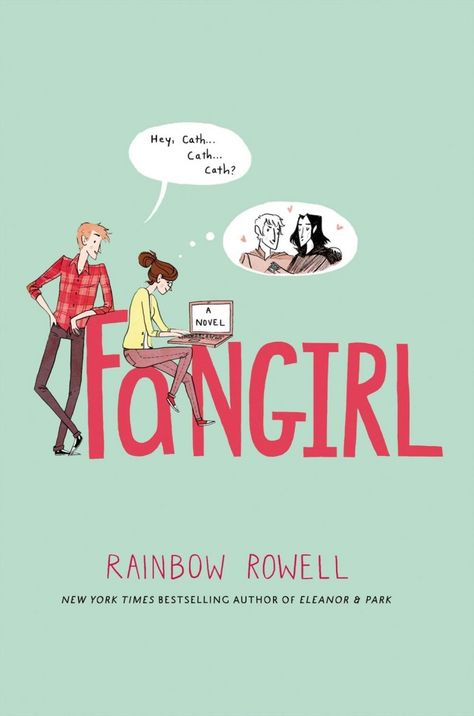 Fan Girl, Fangirl Rainbow Rowell, Fangirl Book, Eleanor And Park, Marissa Meyer, Rainbow Rowell, George Orwell, Entertainment Weekly, Neil Gaiman