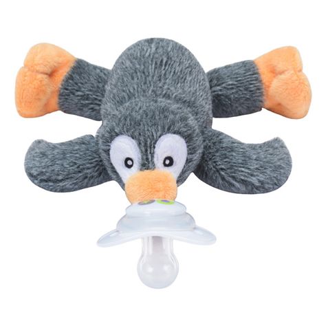 Nookums Pacifier Holder Pepper Penguin ($16) ❤ liked on Polyvore featuring accessories and tech accessories The Pacifier, Pacifier Holder, Baby Pacifier, Pacifier Clip, Baby Essentials, Future Baby, Baby Fever, Baby Gear, Penguins