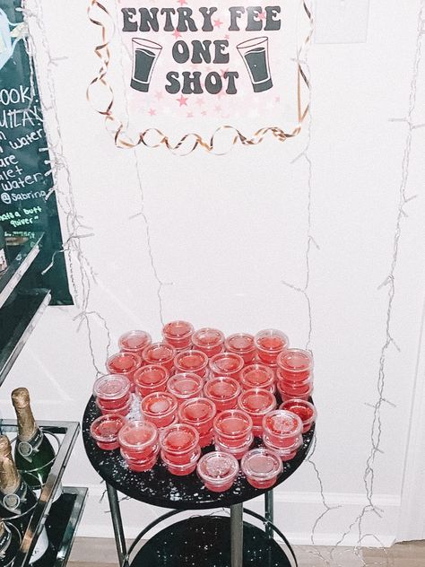 Shot To Enter Party Sign, 21 Bday Ideas, 21st Birthday Diy, 21st Birthday Themes, 21st Birthday Girl, Birthday Party Idea, 21st Bday Ideas, 20th Birthday Party, 21st Birthday Decorations