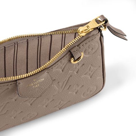 LOUIS VUITTON® - Easy Pouch On Strap - Turtledove Louis Vuitton Easy Pouch On Strap, Lv Crossbody Bag, Louis Vuitton Official Website, Monogram Pattern, Strap Bag, Louis Vuitton Official, Monogrammed Leather, Designer Bag, Louis Vuitton Bags