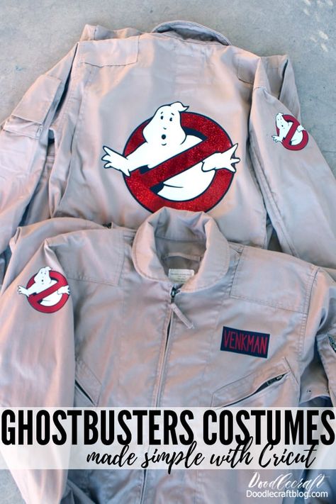 Gost Busters Costume, Homemade Ghostbusters Costume, Ghost Busters Costume Family, Kids Ghostbuster Costume, Ghostbuster Costume Diy, Ghostbusters Costume Women, Halloween Costumes Ghostbusters, Ghost Busters Costume Kids, Ghost Busters Costume Diy