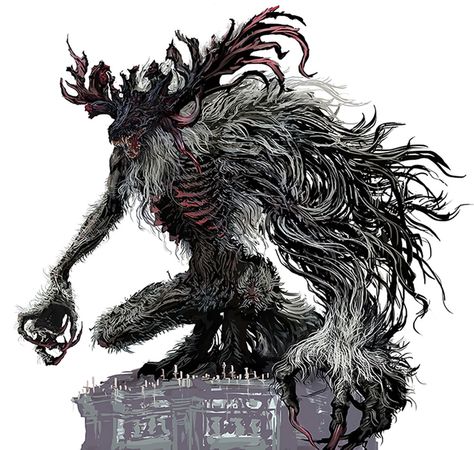 Cleric Beast Video Game Bloodborne Art Cleric Beast, Bloodborne Concept Art, Dark Souls Concept Art, Bloodborne Art, Elemental Magic, Demon Souls, Dark Soul, Bloodborne, Mythological Creatures