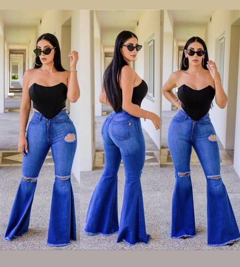 Latin Outfits, Bell Jeans, 2piece Outfits, Latina Fashion Outfits, Baddie Fits, Latina Fashion, Denim Skirt Women, Classy Casual Outfits, Classy Casual