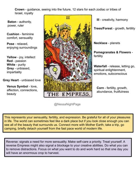 Tarot Card Symbols And Meanings, The Empress Tarot Card Art, The World Tarot Card Meaning, The Empress Tarot Meaning, Empress Tarot Card Meaning, Tarot Pulls, Tarot Elements, Tarot Symbols, World Tarot Card