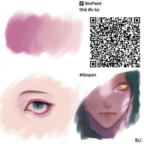 Paint Brush Drawing, Paint Brush Art, Brush Drawing, Digital Art Beginner, Art Tools Drawing, Code Art, Digital Painting Tutorials, Ibis Paint, Anime Drawings Tutorials