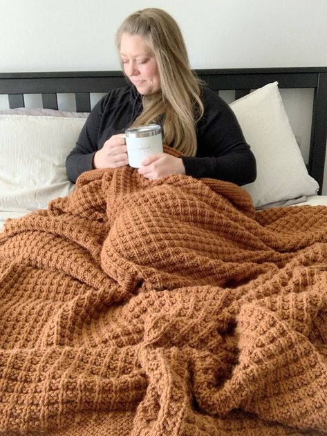 The Parker Throw- Free Knitting Pattern — Meghan Makes Do Knooking Patterns Free, Knitted Throws Free Patterns, King Size Knit Blanket Pattern, Dk Throw Knitting Pattern, Fall Throw Blanket Knit, Simple Knit Throw Pattern, Queen Size Knitted Blanket Pattern, Knit King Size Blanket Pattern, Knitting Patterns Sweater