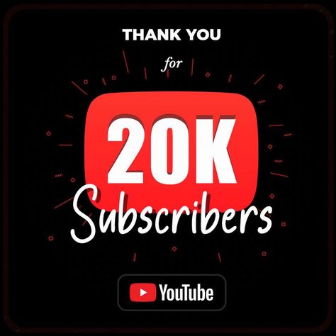 Thank You For 20k Subscribers 20k Subscribers Youtube, 100k On Youtube, 1k Followers Thank You Video, 3k Subscribers Thank You Youtube, 5k Subscribers Thank You Youtube, 100 K Followers Tiktok, Rapper Fashion, Fortnite Funny, Subscribers Youtube