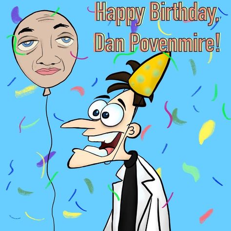 ✍︎Ƥ𝒽º𝓔Ƅⅇ'𝓈 ⱯℜƬ Ɑ𝔠𝕔oƲƝ𝔗❀✿✌︎ on Instagram: “Happy Birthday to Dan Povenmire, one of the creators of #PhineasAndFerb along with #MiloMurphysLaw Thanks for supplying my childhood with…” Dan Povenmire, Milo Murphys Law, Avenue Of Stars, Famous Actresses, Phineas And Ferb, Instagram Happy Birthday, Jackie Chan, Hollywood Walk Of Fame, My Childhood