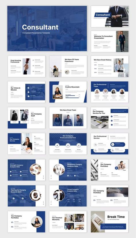 Finance & Consulting PowerPoint Template Business Company Profile, Ui Ux 디자인, Presentation Slides Design, Powerpoint Slide Designs, Presentation Design Layout, Powerpoint Design Templates, Corporate Presentation, Powerpoint Presentation Design, Ppt Design