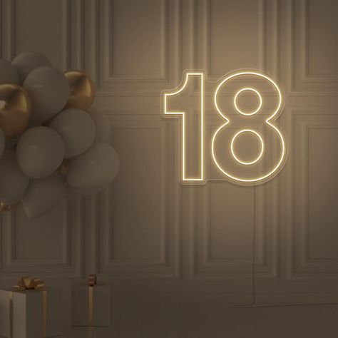 18th Birthday Highlight Cover Instagram, 18th Birthday Wallpaper, Its My 18th Birthday, 18th Birthday Party Decor, 18th Birthday Aesthetic, It's My 18th Birthday, 18th Birthday Celebration, Birthday Dp, Number Wallpaper