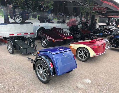 Can Motorcycles Really Pull Trailers Behind Them Safely? - Bushtec Motorcycle Trailers Motorcycle Trailer For Sale, Motorcycle Cargo Trailer, Pull Behind Motorcycle Trailer, Pull Behind Trailer, Motorcycle Towing, Lightweight Trailers, Dog Trailer, Trailer Suspension, Touring Motorcycles