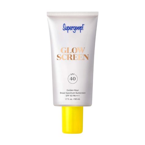 Supergoop Glowscreen, Beauty Rooms, Revision Skincare, Top Skin Care Products, Skin Glowing, Favorite Skincare Products, Broad Spectrum Sunscreen, Makeup Primer, Spf Sunscreen