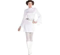 Princess Leia Dress, Leia Dress, Halloween Halloween Costumes, Disfraz Star Wars, Black Lace Leggings, Princess Leia Costume, Leia Costume, Princess Star, Popular Costumes