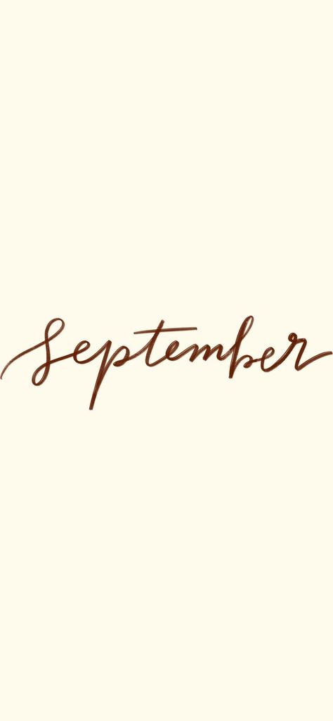 September Calligraphy, September Font, Hello September Images, September Moodboard, Monthly Wallpapers, September Goals, September Images, Month Labels, Ig Stickers