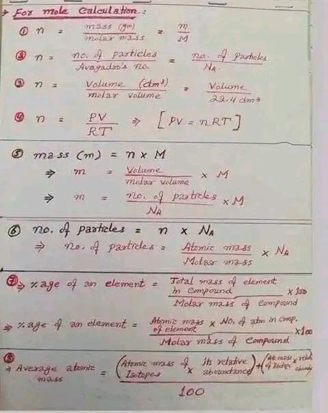 Mole calculation stoichiometry Mole Concept Formula Sheet, Mole Concept Formula Sheet Class 11, Mole Concept Formula, Mole Concept Chemistry Notes, Moles Chemistry, Mole Chemistry, Mole Concept, Chemistry Study Guide, Nurse Study