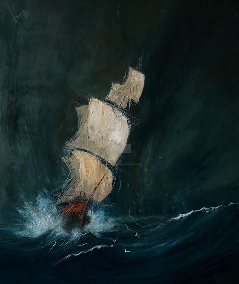 Storm Pictures, Storm Wallpaper, Ocean Storm, Storm Art, Sea Storm, Storm Photography, Oil Painting Inspiration, Silhouette Painting, Ship Paintings