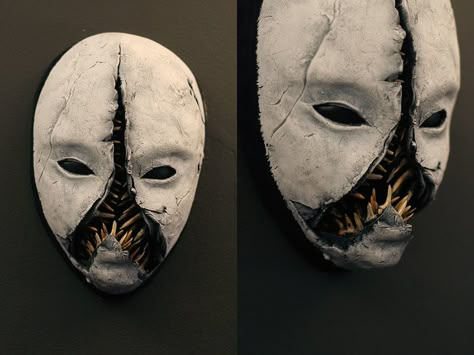 Spooky Craft, Creepy Masks, Mascaras Halloween, Horror Masks, Scary Mask, Cool Masks, Masks Art, Scary Art, Arte Inspo