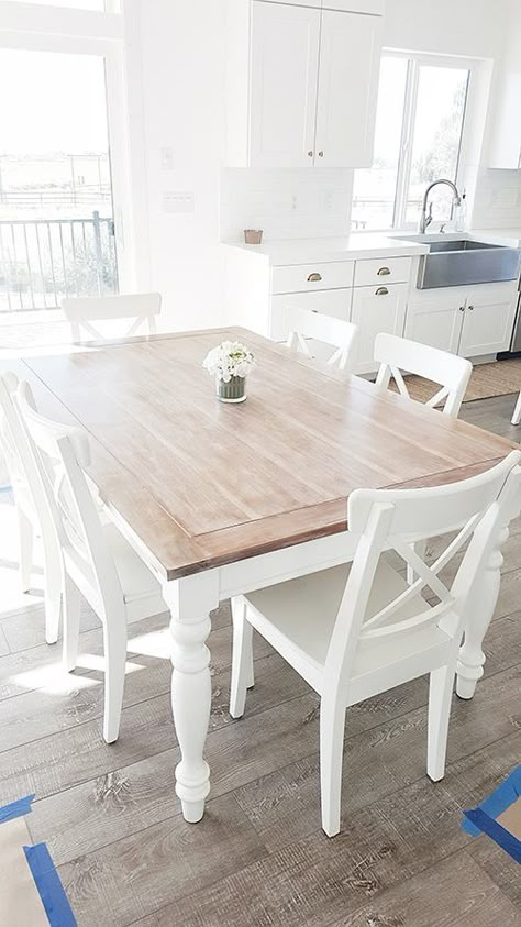 Handmade dining table