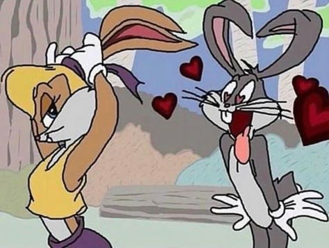 Bugs And Lola, Cover Aesthetic, Lola Bunny, Music Cover, Soul Mates, Sweet Nothings, Couple Cartoon, Cartoon Profile Pics, Bugs Bunny