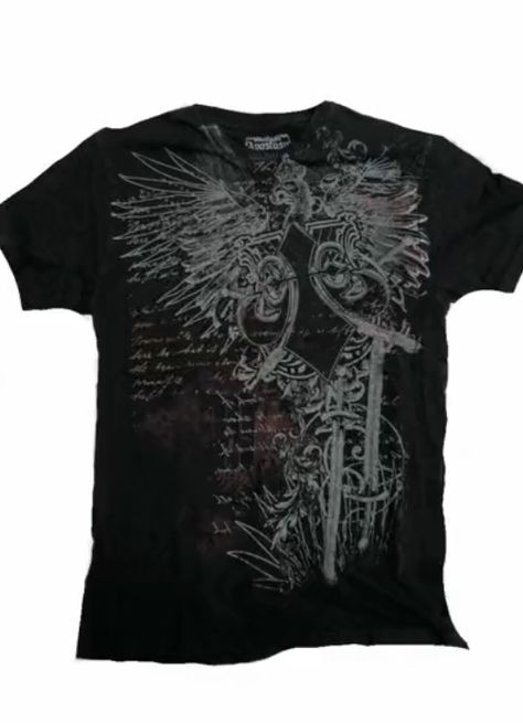 Emo Shirt, Affliction Clothing, Emo Shirts, Baggy Clothes, Cool Fits, Baggy Pants, Swaggy Outfits, Dream Clothes, Grunge Outfits