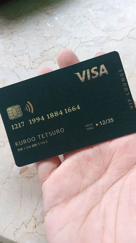 Free Visa Card, Some Good Thoughts, Vasos Vintage, Kuroo Tetsuro, Passport Id, Visa Card Numbers, Money Template, Fake Ft Call, Album Cover Wallpaper Collage