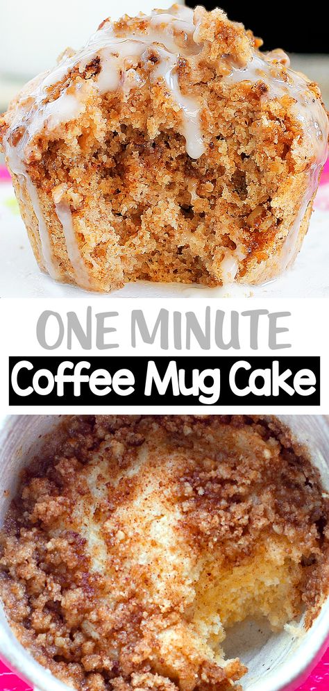 Pie, Fluffy Mug Cake, Mug Cake With Applesauce, No Butter Mug Cake, Keto Coffee Mug Cake, Cake In A Mug No Milk, Single Serve Muffin Recipe, Mug Cake With Almond Flour, 123 Mug Cake Recipe