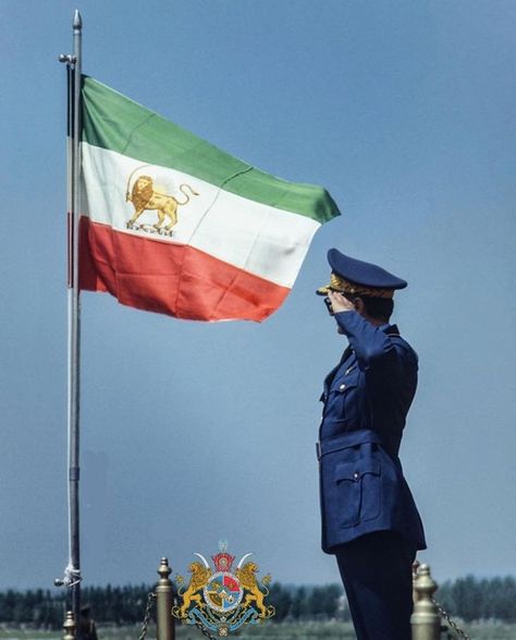 The Lion, Iran, Lion, Flag, Sun