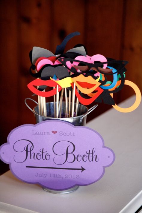 Wedding photo booth props, wedding decor ideas, fun for guests. Wedding Booth Ideas For School, Photo Booth Props Aesthetic, Photobooth Ideas For School, Diy Wedding Props, Welcome Photo Booth, Selfie Point Ideas For School, Selfie Point Ideas, Photo Booth Ideas For Wedding, Running Decorations