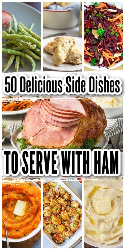 Essen, Vegetable Side Dishes Christmas, What To Serve With Ham, Side Dishes Christmas, Event Snacks, Ham Dinner Side Dishes, Ham Dinner Sides, Christmas Ham Dinner, Easter Dinner Sides