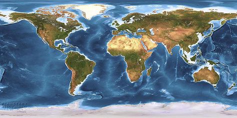 Global Earth texture map with bathymetry | Flickr - Photo Sharing! Planetarium Architecture, Earth Texture, Sea Bed, Continental Shelf, World Map Decor, Ocean Depth, Earth Map, Southern Ocean, Whole Earth