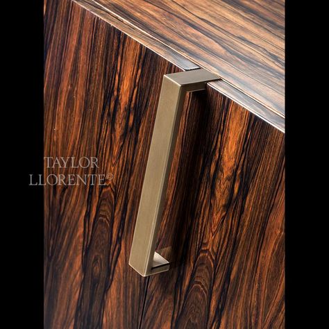 MACASSAR EBONY Sideboard | TAYLOR LLORENTE FURNITURE Low Tv Cabinet, High End Design, Macassar Ebony, Cocktail Cabinet, Credenza Sideboard, Sideboard Designs, Bed Furniture Design, Display Furniture, Wood Bed