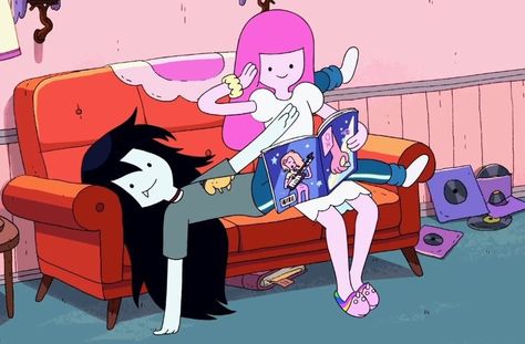 Me N Who, Adventure Time Princesses, Marceline And Princess Bubblegum, Marceline And Bubblegum, Adventure Time Wallpaper, Adventure Time Marceline, Vampire Queen, Princess Bubblegum, Adventure Time Art