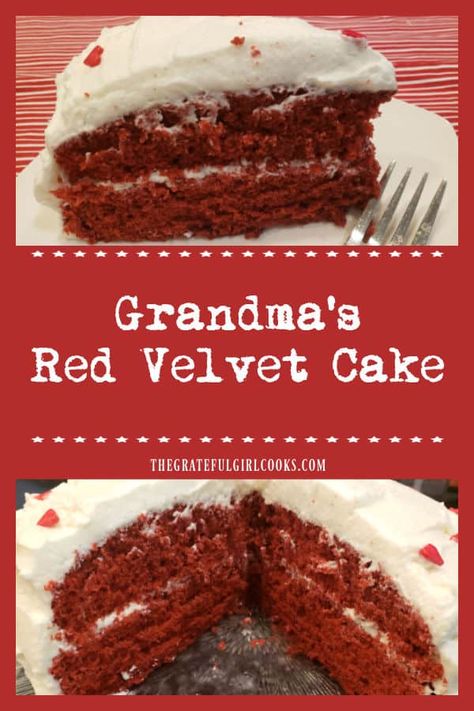 Coconut Red Velvet Cake, Cooked Icing For Red Velvet Cake, Red Velvet Cake With Cooked Icing, Red Cake Recipe Homemade, Authentic Red Velvet Cake, Grandmas Red Velvet Cake, Traditional Red Velvet Cake Recipe, Red Bird Cake Recipe, Red Velvet Cake With Cake Flour