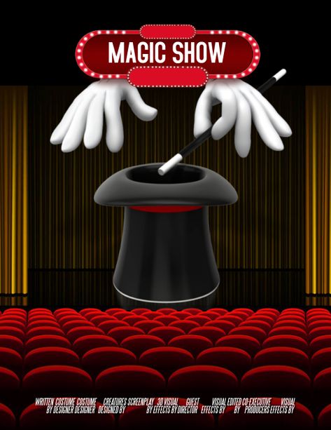 Magic Show Magic Show Poster, Magic Show, Diy Teacher Gifts, Austin Design, Online Ads, Teacher Gifts, Gifts, Quick Saves, Design