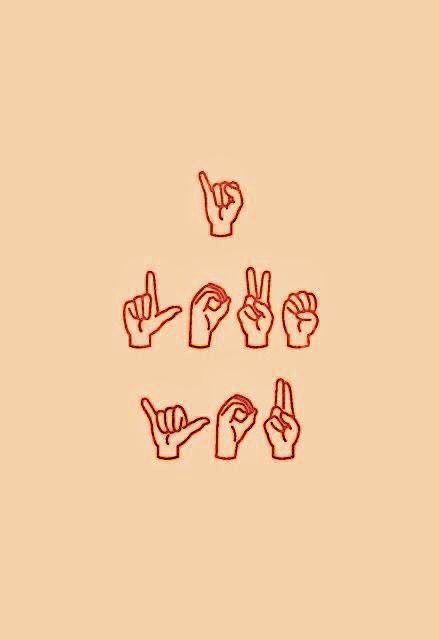 I LOVE YOU 🤟  #asl #American Sign Language Sign Language Aesthetic Wallpaper, Sign Language Wallpaper, Made Up Languages, Asl Aesthetic, Sign Language Aesthetic, Asl Wallpaper, Ily Sign Language, Snow Cone Syrup Recipe, Homemade Snow Cones