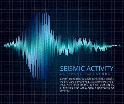 Seismic Waves, Scientific Background, Seismic Wave, Wave Drawing, Graph Design, Wave Art, Wave Design, Page Design, Abstract Backgrounds