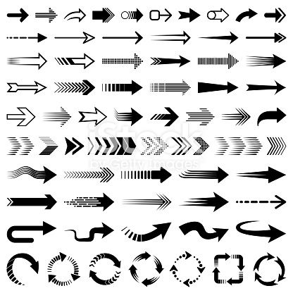 Different Arrow Designs, Creative Arrow Design, Arrows Graphic Design, Arrow Graphic Design, Arrow Icon Png, Arrow Design Graphic, Graphic Arrow, Arrow Font, Arrow Logo Design