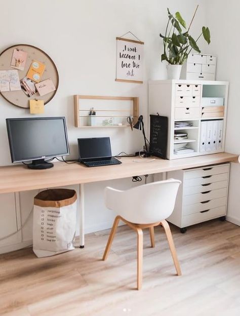 Home Office, Furniture, Instagram, Standing Desk, Office Desk, Computer, Desk, On Instagram, White