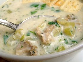 Soup Sides, Oysters Recipes, Oyster Chowder, Oyster Stew Recipes, Canned Oysters, Oyster Soup, Seafood Soups, Souper Bowl, Oyster Stew