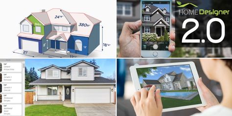 Exterior house design software continues to grow in popularity these days. Ordinary homeowners and professional builders alike utilize this type of software to visualize how a construction or remodeling job will look. In simple terms, these tools allow the user to create an exterior home design project and get a… Best Interior Design Apps, Home Design Software Free, Virtual Room Designer, Interior Design Apps, House App, Home Exterior Design, Floor Planner, 3d Design Software, Exterior Home Design