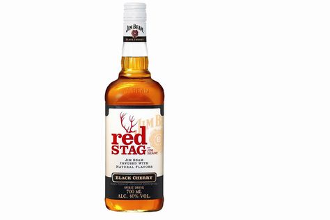 Jim Beam Red Stag Bourbon Review Black Cherry Recipes, Black Cherry Rum, Cherry Whiskey, Cherry Bourbon, Whiskey Lemonade, Cherry Drink, Bourbon Recipes, Sweet Bourbon, Red Stag