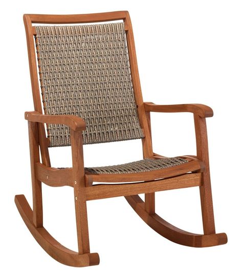 Patio Chairs | Home Goods at L.L.Bean Tropical Front Porch, Front Porch Rockers, Porch Rockers, Cabin Porch, Home Goods Furniture, Outdoor Furniture Chairs, Porch Rocker, Porch Furniture, Counter Height Chairs