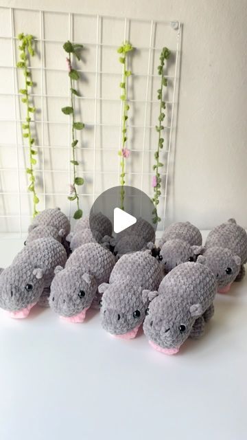 7 likes, 0 comments - tinyminyyarn, October 13, 2024: "Moo Deng 🦛 They’re all sold.🫠 You can create a pre-order from my Etsy store💝 #moodeng #crochetmoodeng #moodengmeme #hippopotamus #hippo #hippos #amigurumihippo". Hippopotamus, Etsy Store, Amigurumi, Yarn, Crochet