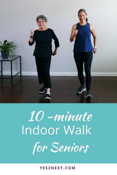 Indoor Walking Exercises, Walking Exercises, Easy Chair Exercises, Indoor Exercises At Home, 28 Day Wall Pilates Challenge For Seniors, Senior Exercises For Women, Home Walking Workout, Indoor Walking, Easy Exercises For Seniors