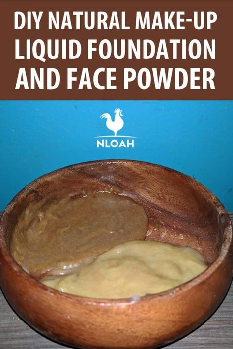 You can spend a fortune on cosmetics by making your own at home, out of basic ingredients. #lowtox #DIY #makeup Diy Face Powder, Natural Makeup Recipes, Diy Makeup Foundation, Homemade Foundation, Diy Natural Makeup, Diy Foundation, Diy Makeup Recipe, Makeup Recipes, Homemade Makeup