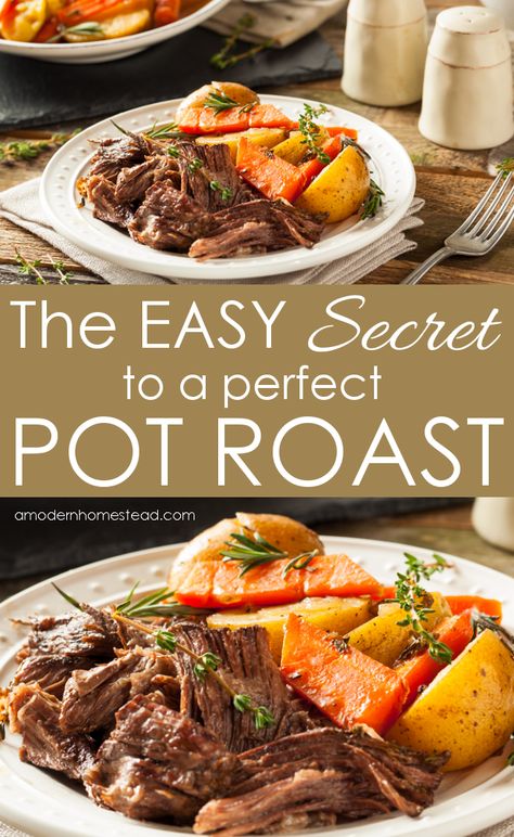 Delicious Pot Roast, Slow Cooker Pot Roast Recipes, Perfect Pot Roast, Easy Pot Roast, Best Pot Roast, Crockpot Roast, Slow Cooker Roast, Pot Roast Slow Cooker, Roast Recipe