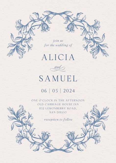 Vintage Invitation Card Design, Wedding Invitation Digital Cards, Elegant Invitation Design Template, Poster Wedding Design, Wedding Email Invitations, Save The Date Templates Design Free Printable, Wedding Invitations 2024, Invitation Wedding Card Design, Wedding Templates Invitation